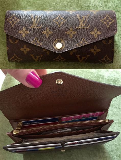 louis vuitton sarah wallet dupe|authentic louis vuitton zippy wallet.